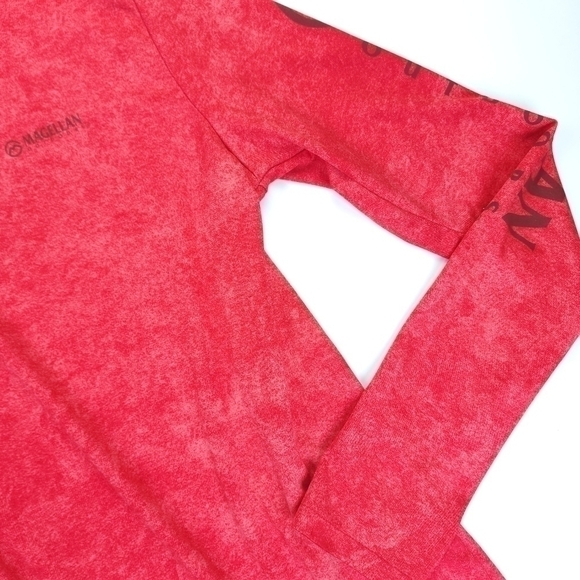 MAGELLAN Red Long Sleeve Compression Tee Sz XL - Picture 5 of 11